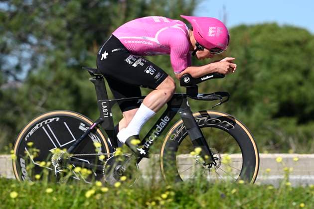 Volta Algarve 2026 Stage 3 VILAMOURA, PORTUGAL - FEBRUARY 20 : Hobbs Noah (GBR) of EF Education - Easypost during stage 3 of the 52th edition of Volta Algarve an UCI ProSeries 2.Pro Individual Time Trial stage for Men Elite of 19.5 km with start in Vilamoura and finish in Vilamoura on February 20, 2026 in Vilamoura, Portugal, 20 02 2026 ( Motordriver Guy De Vuyst - Vilamoura Portugal  Copyright: xNicoxVereeckenx