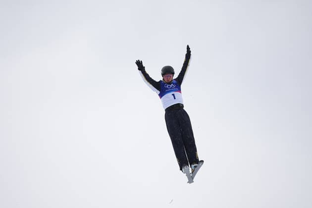 (260220) -- LIVIGNO, Feb. 20, 2026 -- Sun Jiaxu of China competes during the freestyle skiing men s aerials final 1 at the Milan-Cortina 2026 Olympic Winter games, Winterspiele,Spiele, Summer games in Livigno, Italy, Feb. 20, 2026. ) (MICO2026)ITALY-LIVIGNO-OLYMPIC WINTER GAMES-FREESTYLE SKIING-MEN S AERIALS-FINAL WuxHuiwo 