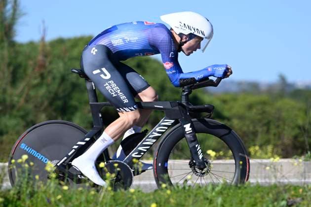 Volta Algarve 2026 Stage 3 VILAMOURA, PORTUGAL - FEBRUARY 20 : Bayer Tobias (AUT) of Alpecin - Premier Tech during stage 3 of the 52th edition of Volta Algarve an UCI ProSeries 2.Pro Individual Time Trial stage for Men Elite of 19.5 km with start in Vilamoura and finish in Vilamoura on February 20, 2026 in Vilamoura, Portugal, 20 02 2026 ( Motordriver Guy De Vuyst - Vilamoura Portugal  Copyright: xNicoxVereeckenx