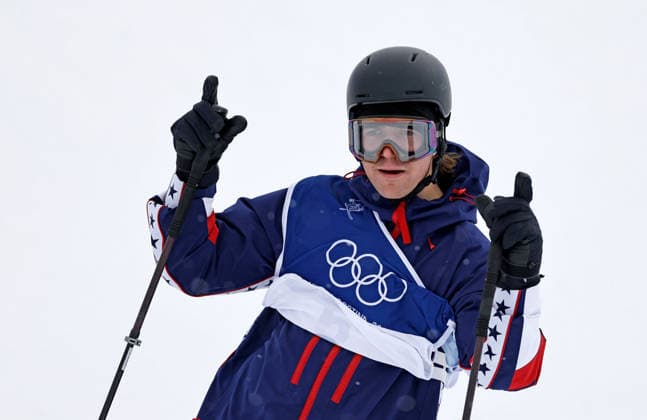 (260220) -- LIVIGNO, Feb. 20, 2026 -- Hunter Hess of the United States during the freestyle skiing men s freeski halfpipe qualification at the Milan-Cortina 2026 Olympic Winter games, Winterspiele,Spiele, Summer games in Livigno, Italy, Feb. 20, 2026. ) (MICO2026)ITALY-LIVIGNO-OLYMPIC WINTER GAMES-FREESTYLE SKIING-MEN S FREESKI HALFPIPE-QUALIFICATION WangxPeng 