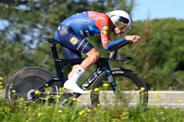 Volta Algarve 2026 Stage 3 VILAMOURA, PORTUGAL - FEBRUARY 20 : Kamna Lennard (GER) of Lidl - Trek during stage 3 of the 52th edition of Volta Algarve an UCI ProSeries 2.Pro Individual Time Trial stage for Men Elite of 19.5 km with start in Vilamoura and finish in Vilamoura on February 20, 2026 in Vilamoura, Portugal, 20 02 2026 ( Motordriver Guy De Vuyst - Vilamoura Portugal  Copyright: xNicoxVereeckenx
