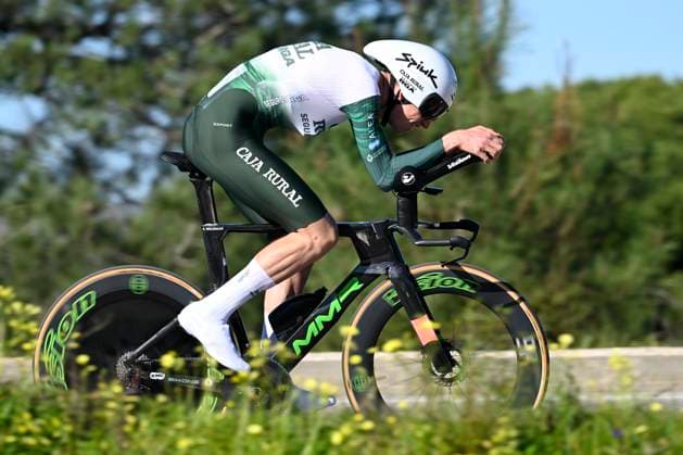 Volta Algarve 2026 Stage 3 VILAMOURA, PORTUGAL - FEBRUARY 20 : Molenaar Alex (NED) of Caja Rural - Seguros RGA during stage 3 of the 52th edition of Volta Algarve an UCI ProSeries 2.Pro Individual Time Trial stage for Men Elite of 19.5 km with start in Vilamoura and finish in Vilamoura on February 20, 2026 in Vilamoura, Portugal, 20 02 2026 ( Motordriver Guy De Vuyst - Vilamoura Portugal  Copyright: xNicoxVereeckenx