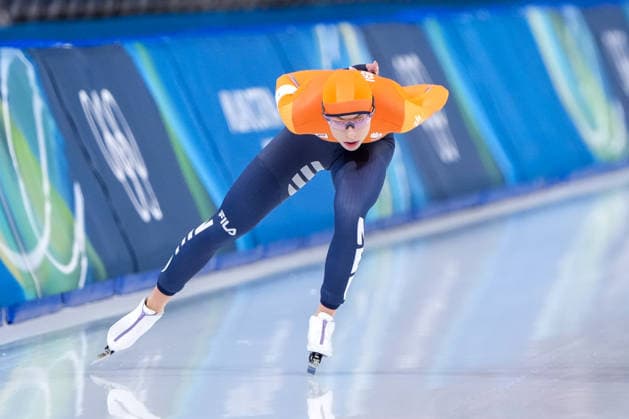 2026-02-20 - Milano Cortina 2026 Winter Olympics 1500m Women MILAN, ITALY - FEBRUARY 20: Femke Kok of Netherlands during the 1500m Women on day 16 of the Milano Cortina 2026 Winter Olympics at the Milano Speed skating, Eisschnelllauf Arena on February 20, 2026 in Milan, Italy Milan Milano Speed Skating Arena Italy Content not available for redistribution in The Netherlands directly or indirectly through any third parties. Copyright: xAndrexWeeningx