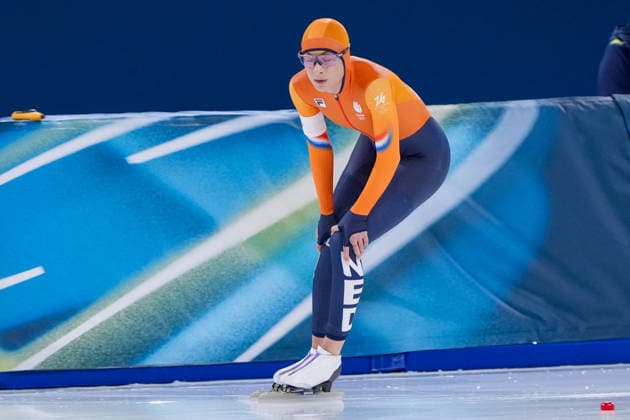 2026-02-20 - Milano Cortina 2026 Winter Olympics 1500m Women MILAN, ITALY - FEBRUARY 20: Femke Kok of Netherlands during the 1500m Women on day 16 of the Milano Cortina 2026 Winter Olympics at the Milano Speed skating, Eisschnelllauf Arena on February 20, 2026 in Milan, Italy Milan Milano Speed Skating Arena Italy Content not available for redistribution in The Netherlands directly or indirectly through any third parties. Copyright: xAndrexWeeningx
