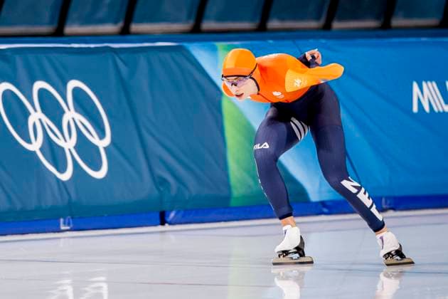 Femke Kok of the Netherlands Women s 1500m, Milano Cortina 2026 Winter Olympics: Day 14, Speed skating, Eisschnelllauf - Milano Cortina 2026 Winter Olympics: Day 14, Milano Speed Skating Stadium, February 20, 2026, Milan, Italy.