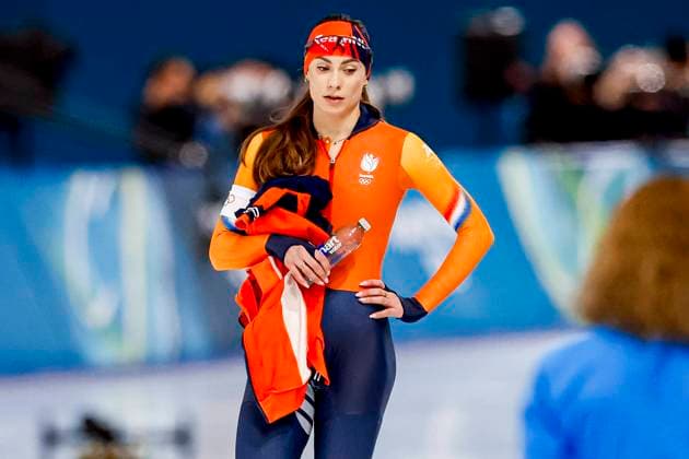 Femke Kok of the Netherlands looks exhausted after Women s 1500m, Milano Cortina 2026 Winter Olympics: Day 14, Speed skating, Eisschnelllauf - Milano Cortina 2026 Winter Olympics: Day 14, Milano Speed Skating Stadium, February 20, 2026, Milan, Italy.