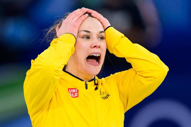 260220 Anna Hasselborg of Sweden celebrates after winning in a women s semifinal curling match between Canada and Sweden during day 14 of the 2026 Winter Olympics on February 20, 2026 in Cortina. Photo: Jon Olav Nesvold BILDBYRAN COP 217 JE0127 curling Olympic Games, Olympische Spiele, Olympia, OS olympics winter olympics os ol olympiska spel vinter-os olympiske leker milano cortina 2026 milan cortina 2026 milano cortina 2026 olympic games milano cortina 2026 winter olympic games milano cortina-os milano cortina-ol vinter-ol 14 bbeng sverige sweden kanada canada dam jubel *** 260220 Anna Hasselborg of Sweden celebrates after winning in a women s semifinal curling match between Canada and Sweden during day 14 of the 2026 Winter Olympics on February 20, 2026 in Cortina Photo Jon Olav Nesvold BILDBYRAN COP 217 JE0127 curling olympic games olympics winter olympics os ol olympiska spel vinter os olympiske leker milano cortina 2026 milan cortina 2026 milano cortina 2026 olympic games milano cortina 2026 winter olympic games milano cortina os milano cortina ol vinter ol 14 bbeng sverige sweden kanada canada dam jubel  Copyright: JONxOLAVxNESVOLD BB260220JE045
