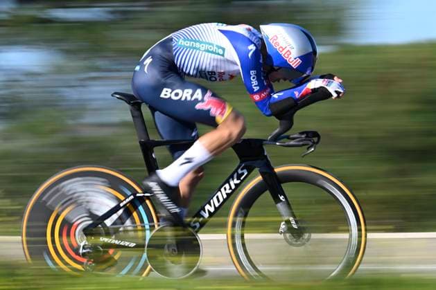 Volta Algarve 2026 Stage 3 VILAMOURA, PORTUGAL - FEBRUARY 20 : Lipowitz Florian (GER) of Red Bull - BORA - Hansgrohe during stage 3 of the 52th edition of Volta Algarve an UCI ProSeries 2.Pro Individual Time Trial stage for Men Elite of 19.5 km with start in Vilamoura and finish in Vilamoura on February 20, 2026 in Vilamoura, Portugal, 20 02 2026 ( Motordriver Guy De Vuyst - Vilamoura Portugal  Copyright: xNicoxVereeckenx