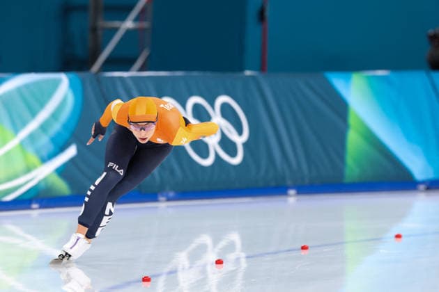 Winter Olympics - Speed skating, Eisschnelllauf Women’s 1500 Final Femke Kok of Team Netherlands competes during the Speed Skating Women s 1500m on day fourteen of the Milano Cortina 2026 Winter Olympic Games, Olympische Spiele, Olympia, OS at Milano Speed Skating Stadium on February 20, 2026 in Milan, Italy. Photo by Alexis Jumeau ABACAPRESS.COM Milan Italy  Copyright: xJumeauxAlexis ABACAx