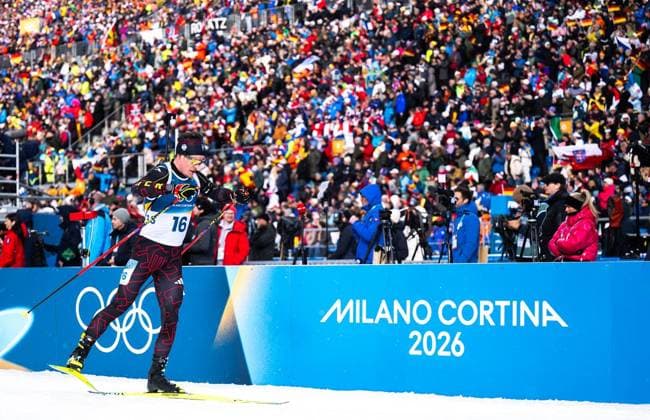 MILANO CORTINA 2026 - OLYMPISCHE WINTERSPIELE - ANTERSELVA - BIATHLON - MASSENSTART 15KM MÄNNER ** NUR FÜR REDAKTIONELLE ZWECKE ** EDITORIAL USE ONLY **<p>20 02 2026-Anterselva: Olympische Winterspiele Milano Cortina 2026 Biathlon Anterselva Biathlon Arena - Antholz Event: 15km Massenstart Männer im Foto: Philipp Horn 16 (GER) ( Italien Venetien Antholz Copyright: SaschaxFromm *** MILANO CORTINA 2026 OLYMPIC WINTER GAMES ANTERSELVA BIATHLON MASS START 15KM MEN FOR EDITORIAL PURPOSES ONLY p 20 02 2026 Anterselva Olympic Winter Games Milano Cortina 2026 Biathlon Anterselva Biathlon Arena Antholz Event 15km Mass Start Men in photo Philipp Horn 16 GER Italy Veneto Antholz Copyright SaschaxFromm Copyright: SaschaxFromm doc84nr1f2n1kgggs5i13kv ,EDITORIAL USE ONLY