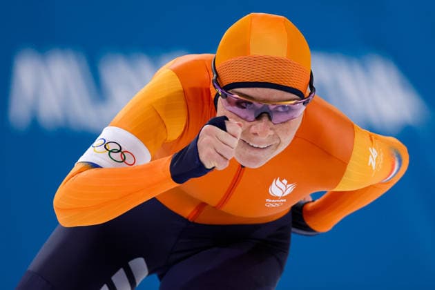 2026-02-20 Speed skating, Eisschnelllauf - Milano Cortina 2026 Winter Olympics - Day 14 MILAN, ITALY - FEBRUARY 20: Marijke Groenewoud of the Netherlands competing in the Women s 1500m during Day 14 of Speed Skating - Milano Cortina 2026 Winter Olympics at Milano Speed Skating Stadium on February 20, 2026 in Milan, Italy. (Photo by Joris Verwijst BSR Agency) Milan Italy Content not available for redistribution in The Netherlands directly or indirectly through any third parties. Copyright: xBSRxAgencyx