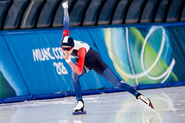 Leewon Lim of Republic of Korea Women s 1500m, Milano Cortina 2026 Winter Olympics: Day 14, Speed skating, Eisschnelllauf - Milano Cortina 2026 Winter Olympics: Day 14, Milano Speed Skating Stadium, February 20, 2026, Milan, Italy.
