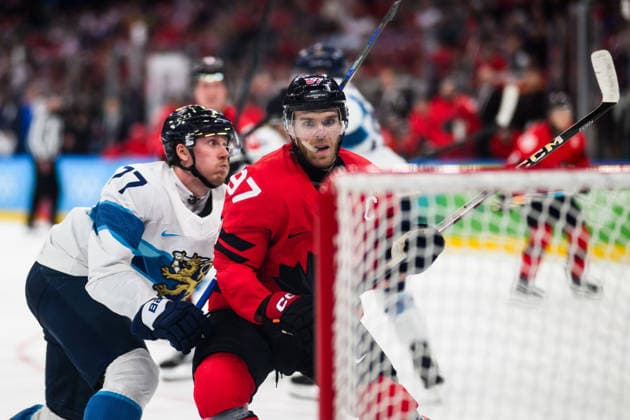 260220 Niko Mikkola of Finland and Connor McDavid of Canada in the men s Ice hockey, Eishockey semifinal between Canada and Finland during day 14 of the 2026 Winter Olympics on February 20, 2026 in Milan. Photo: Joel Marklund BILDBYRAN kod JM CS0887 ishockey ice hockey Olympic Games, Olympische Spiele, Olympia, OS olympics winter olympics os ol olympiska spel vinter-os olympiske leker milano cortina 2026 milan cortina 2026 milano cortina 2026 olympic games milano cortina 2026 winter olympic games milano cortina-os milano cortina-ol vinter-ol 14 bbeng finland canada kanada *** 260220 Niko Mikkola of Finland and Connor McDavid of Canada in the men s ice hockey semifinal between Canada and Finland during day 14 of the 2026 Winter Olympics on February 20, 2026 in Milan Photo Joel Marklund BILDBYRAN kod JM CS0887 ishockey ice hockey olympic games olympics winter olympics os ol olympiska spel vinter os olympiske leker milano cortina 2026 milan cortina 2026 milano cortina 2026 olympic games milano cortina 2026 winter olympic games milano cortina os milano cortina ol vinter ol 14 bbeng finland canada kanada  Copyright: JOELxMARKLUND BB260220JM008