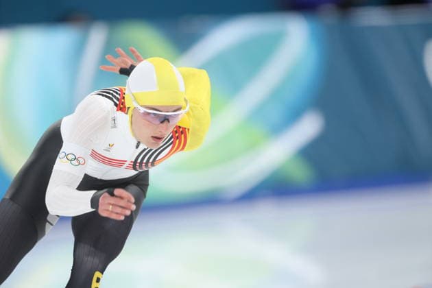 Winter Olympics - Speed skating, Eisschnelllauf Women’s 1500 Final Isabelle van Elst of Team Belgium competes during the Speed Skating Women s 1500m on day fourteen of the Milano Cortina 2026 Winter Olympic Games, Olympische Spiele, Olympia, OS at Milano Speed Skating Stadium on February 20, 2026 in Milan, Italy. Photo by Alexis Jumeau ABACAPRESS.COM Milan Italy  Copyright: xJumeauxAlexis ABACAx