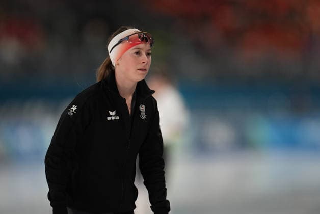 OLYMPICS - Winter Olympic Games, Olympische Spiele, Olympia, OS Milano Cortina 2026 MILAN,ITALY,20.FEB.26 - OLYMPICS, Speed skating, Eisschnelllauf - Winter Olympic Games Milano Cortina 2026, 1500m, women. Image shows Jeannine Rosner (AUT).  GEPAxpictures xRanjithxKumar