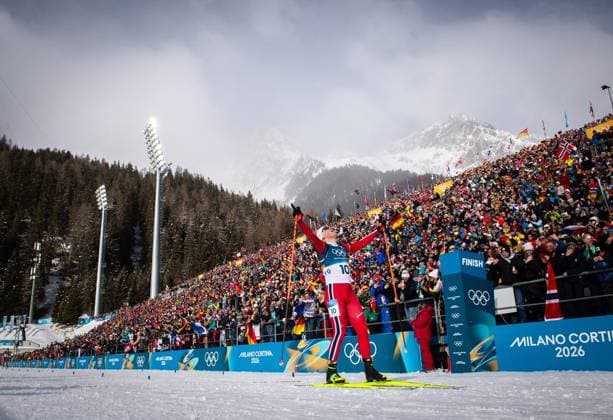 MILANO CORTINA 2026 - OLYMPISCHE WINTERSPIELE - ANTERSELVA - BIATHLON - MASSENSTART 15KM MÄNNER ** NUR FÜR REDAKTIONELLE ZWECKE ** EDITORIAL USE ONLY **<p>20 02 2026-Anterselva: Olympische Winterspiele Milano Cortina 2026 Biathlon Anterselva Biathlon Arena - Antholz Event: 15km Massenstart Männer im Foto: Johannes Dale-Skjevdal 10 (NOR) gewinnt die Goldmedaille. ( Italien Venetien Antholz Copyright: SaschaxFromm *** MILANO CORTINA 2026 OLYMPIC WINTER GAMES ANTERSELVA BIATHLON MASS START 15KM MEN FOR EDITORIAL PURPOSES ONLY p 20 02 2026 Anterselva Olympic Winter Games Milano Cortina 2026 Biathlon Anterselva Biathlon Arena Antholz Event 15km Mass Start Men in photo Johannes Dale Skjevdal 10 NOR wins the gold medal Italy Veneto Antholz Copyright SaschaxFromm Copyright: SaschaxFromm doc84nrnl2p0ch12i2dagy0 ,EDITORIAL USE ONLY