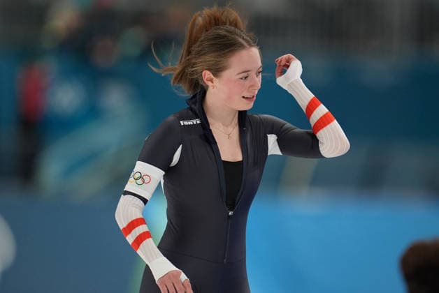 OLYMPICS - Winter Olympic Games, Olympische Spiele, Olympia, OS Milano Cortina 2026 MILAN,ITALY,20.FEB.26 - OLYMPICS, Speed skating, Eisschnelllauf - Winter Olympic Games Milano Cortina 2026, 1500m, women. Image shows Jeannine Rosner (AUT).  GEPAxpictures xRanjithxKumar