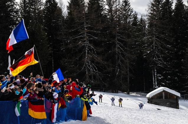 MILANO CORTINA 2026 - OLYMPISCHE WINTERSPIELE - ANTERSELVA - BIATHLON - MASSENSTART 15KM MÄNNER ** NUR FÜR REDAKTIONELLE ZWECKE ** EDITORIAL USE ONLY **<p>20 02 2026-Anterselva: Olympische Winterspiele Milano Cortina 2026 Biathlon Anterselva Biathlon Arena - Antholz Event: 15km Massenstart Männer im Foto: Feature ( Italien Venetien Antholz Copyright: SaschaxFromm *** MILANO CORTINA 2026 OLYMPIC WINTER GAMES ANTERSELVA BIATHLON MASS START 15KM MEN FOR EDITORIAL PURPOSES ONLY p 20 02 2026 Anterselva Olympic Winter Games Milano Cortina 2026 Biathlon Anterselva Biathlon Arena Antholz Event 15km Mass Start Men in Photo Feature Italy Veneto Antholz Copyright SaschaxFromm Copyright: SaschaxFromm doc84nrogwh57cjkhip13kw ,EDITORIAL USE ONLY