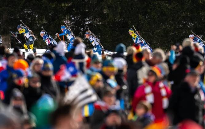 MILANO CORTINA 2026 - OLYMPISCHE WINTERSPIELE - ANTERSELVA - BIATHLON - MASSENSTART 15KM MÄNNER ** NUR FÜR REDAKTIONELLE ZWECKE ** EDITORIAL USE ONLY **<p>20 02 2026-Anterselva: Olympische Winterspiele Milano Cortina 2026 Biathlon Anterselva Biathlon Arena - Antholz Event: 15km Massenstart Männer im Foto: Feature ( Italien Venetien Antholz Copyright: SaschaxFromm *** MILANO CORTINA 2026 OLYMPIC WINTER GAMES ANTERSELVA BIATHLON MASS START 15KM MEN FOR EDITORIAL PURPOSES ONLY p 20 02 2026 Anterselva Olympic Winter Games Milano Cortina 2026 Biathlon Anterselva Biathlon Arena Antholz Event 15km Mass Start Men in Photo Feature Italy Veneto Antholz Copyright SaschaxFromm Copyright: SaschaxFromm doc84nrpetyy7qyz262guh ,EDITORIAL USE ONLY