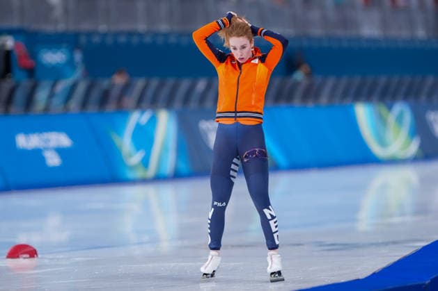 2026-02-20 - Milano Cortina 2026 Winter Olympics 1500m Women MILAN, ITALY - FEBRUARY 20: Antoinette Rijpma-De Jong of Netherlands during the 1500m Women on day 16 of the Milano Cortina 2026 Winter Olympics at the Milano Speed skating, Eisschnelllauf Arena on February 20, 2026 in Milan, Italy Milan Milano Speed Skating Arena Italy Content not available for redistribution in The Netherlands directly or indirectly through any third parties. Copyright: xAndrexWeeningx