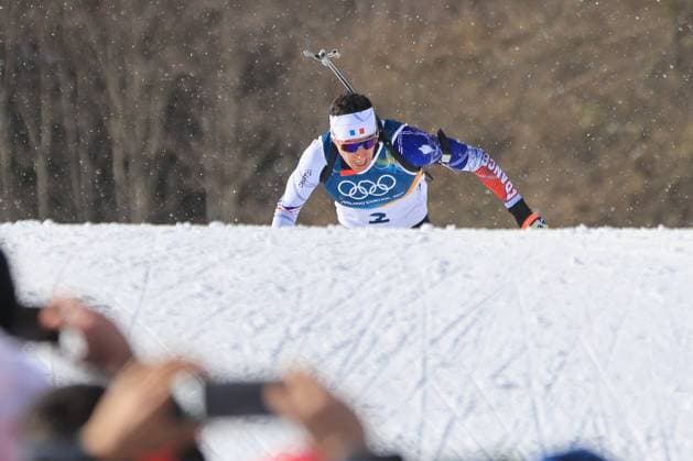 Jeux Olympiques d hiver Milan Cortina PHOTOPQR LE COURRIER PICARD Haslin ; Anterselva ; 20 02 2026 ; 20 02 26 Jeux Olympiques d hiver Milan Cortina - Winter Olympics games Milano Cortina Biathlon mass start hommes Quentin Fillon Maillet Photo Fred Haslin *** Local Caption *** Anterselva Sud Tyrol France  Copyright: xPHOTOPQR LExCOURRIERxPICARD MAXPxHaslinx 20260220LCP4425 20260220LCP4425