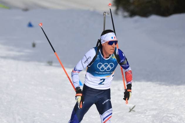 Jeux Olympiques d hiver Milan Cortina PHOTOPQR LE COURRIER PICARD Haslin ; Anterselva ; 20 02 2026 ; 20 02 26 Jeux Olympiques d hiver Milan Cortina - Winter Olympics games Milano Cortina Biathlon mass start hommes Quentin Fillon Maillet Photo Fred Haslin *** Local Caption *** Anterselva Sud Tyrol France  Copyright: xPHOTOPQR LExCOURRIERxPICARD MAXPxHaslinx 20260220LCP4439 20260220LCP4439