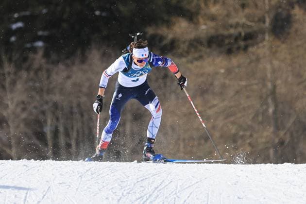 Jeux Olympiques d hiver Milan Cortina PHOTOPQR LE COURRIER PICARD Haslin ; Anterselva ; 20 02 2026 ; 20 02 26 Jeux Olympiques d hiver Milan Cortina - Winter Olympics games Milano Cortina Biathlon mass start hommes Eric Perrot Photo Fred Haslin *** Local Caption *** Anterselva Sud Tyrol France  Copyright: xPHOTOPQR LExCOURRIERxPICARD MAXPxHaslinx 20260220LCP4447 20260220LCP4447