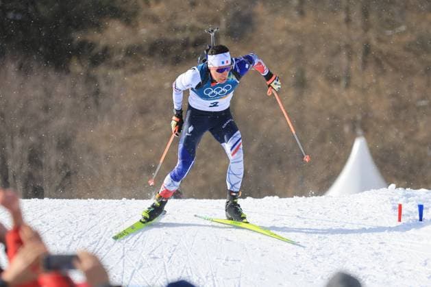 Jeux Olympiques d hiver Milan Cortina PHOTOPQR LE COURRIER PICARD Haslin ; Anterselva ; 20 02 2026 ; 20 02 26 Jeux Olympiques d hiver Milan Cortina - Winter Olympics games Milano Cortina Biathlon mass start hommes Quentin Fillon Maillet Photo Fred Haslin *** Local Caption *** Anterselva Sud Tyrol France  Copyright: xPHOTOPQR LExCOURRIERxPICARD MAXPxHaslinx 20260220LCP4448 20260220LCP4448