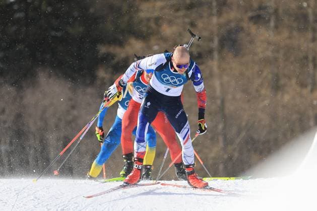 Jeux Olympiques d hiver Milan Cortina PHOTOPQR LE COURRIER PICARD Haslin ; Anterselva ; 20 02 2026 ; 20 02 26 Jeux Olympiques d hiver Milan Cortina - Winter Olympics games Milano Cortina Biathlon mass start hommes Emilien Jacquelin Photo Fred Haslin *** Local Caption *** Anterselva Sud Tyrol France  Copyright: xPHOTOPQR LExCOURRIERxPICARD MAXPxHaslinx 20260220LCP4449 20260220LCP4449