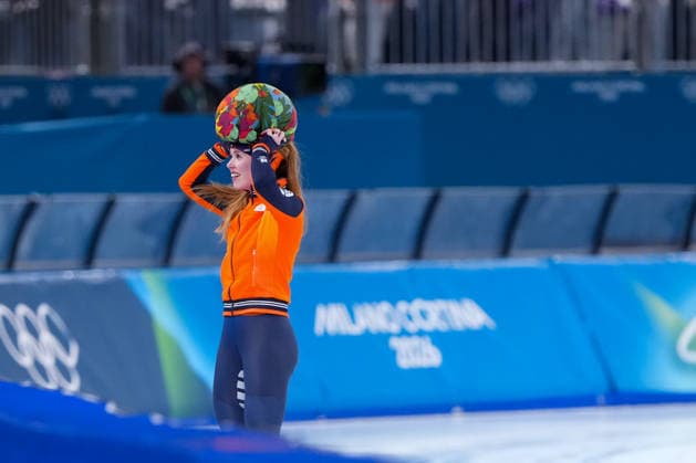 2026-02-20 - Milano Cortina 2026 Winter Olympics 1500m Women MILAN, ITALY - FEBRUARY 20: Antoinette Rijpma-De Jong of Netherlands during the 1500m Women on day 16 of the Milano Cortina 2026 Winter Olympics at the Milano Speed skating, Eisschnelllauf Arena on February 20, 2026 in Milan, Italy Milan Milano Speed Skating Arena Italy Content not available for redistribution in The Netherlands directly or indirectly through any third parties. Copyright: xAndrexWeeningx