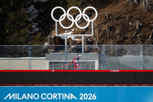 260220 Johannes Dale-Skjevdal of Norway competes in men s biathlon 15 km mass start during day 14 of the 2026 Winter Olympics on February 20, 2026 in Anterselva. Photo: Mathias Bergeld BILDBYRAN kod MB MB1339 skidskytte biathlon skiskyting Olympic Games, Olympische Spiele, Olympia, OS olympics winter olympics os ol olympiska spel vinter-os olympiske leker milano cortina 2026 milan cortina 2026 milano cortina 2026 olympic games milano cortina 2026 winter olympic games milano cortina-os milano cortina-ol vinter-ol 14 bbeng masstart mass start norge norway *** 260220 Johannes Dale Skjevdal of Norway competes in men s biathlon 15 km mass start during day 14 of the 2026 Winter Olympics on February 20, 2026 in Anterselva Photo Mathias Bergeld BILDBYRAN code MB MB1339 biathlon biathlon olympic games olympics olympics winter olympics os ol olympiska spel vinter os olympiske leker milano cortina 2026 milan cortina 2026 milano cortina 2026 olympic games milano cortina 2026 winter olympic games milano cortina os milano cortina ol vinter ol 14 bbeng masstart mass start norge norway  Copyright: MATHIASxBERGELD BB260220MB118