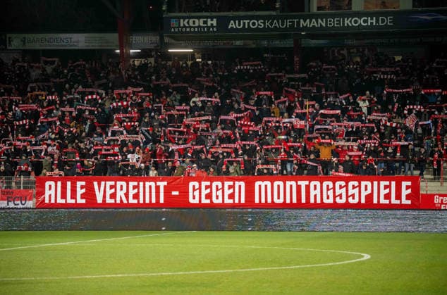 Soccer, Women, Season 2025 2026, Google Pixel Women Bundesliga 19 Matchday , 1 FC Union Berlin 1 FC Köln, Fans of Köln in the guest block, 20 02 2026, Copyright: xMatthiasxKochx