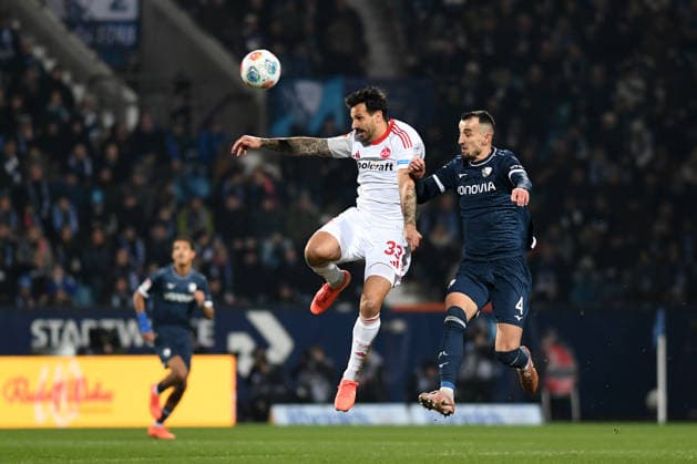 Adriano Grimaldi 1 FC Nuernberg and Erhan Masovic VfL Bochum in a duel during the 2 Bundesliga match between VfL Bochum and 1 FC Nürnberg, Vonovia Ruhrstadion on February 20, 2026 in Bochum, Germany Photo by Ralf Treese DeFodi Images Adriano Grimaldi 1 FC Nuernberg and Erhan Masovic VfL Bochum battle for the ball during the 2 Bundesliga match between VfL Bochum and 1 FC Nürnberg at Vonovia Ruhrstadion on February 20, 2026 in Bochum, Germany Photo by Ralf Treese DeFodi Images Photo by Ralf Treese DeFodi Images