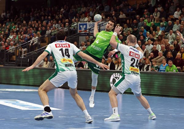 Handball, HBL, HSG Wetzlar - SC DHfK Leipzig