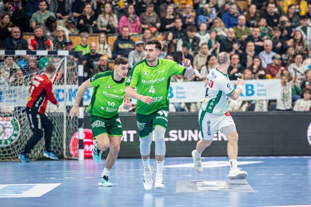 Handball Bundesliga HSG Wetzlar SC DHfK Leipzig, 20 02 26 Filip Vistorop HSG Wetzlar, 4 , Josip Simic HSG Wetzlar, 10 Handball Bundesliga HSG Wetzlar SC DHfK Leipzig Wetzlar, 20 02 26 Copyright: xBEAUTIFULxSPORTS Roeczeyx