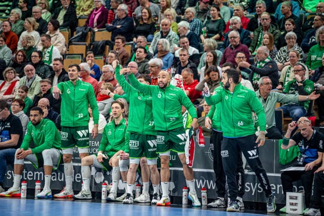 Handball Bundesliga HSG Wetzlar SC DHfK Leipzig, 20 02 26 HSG Wetzlar Bank Handball Bundesliga HSG Wetzlar SC DHfK Leipzig Wetzlar, 20 02 26 Copyright: xBEAUTIFULxSPORTS Roeczeyx