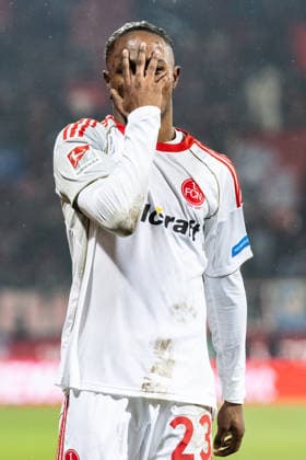2 Soccer Bundesliga VfL Bochum 1 FC Nuremberg 20 02 2026 1 FC Nuremberg celebrates the goal, 0 1 by Mohamed Alì Zoma 1 FC Nuremberg, 23 2 Soccer Bundesliga VfL Bochum 1 FC Nuremberg Vonovia Ruhrstadion, Bochum 20 02 2026 DFL regulations prohibit any use of photographs as image sequences and or quasi video Copyright: xBEAUTIFULxSPORTS Buriakovx