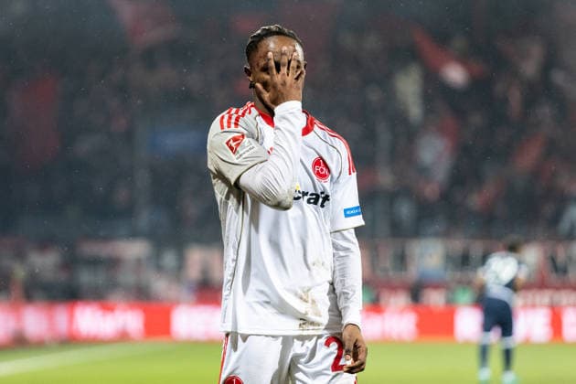 2 Soccer Bundesliga VfL Bochum 1 FC Nuremberg 20 02 2026 1 FC Nuremberg celebrates the goal, 0 1 by Mohamed Alì Zoma 1 FC Nuremberg, 23 2 Soccer Bundesliga VfL Bochum 1 FC Nuremberg Vonovia Ruhrstadion, Bochum 20 02 2026 DFL regulations prohibit any use of photographs as image sequences and or quasi video Copyright: xBEAUTIFULxSPORTS Buriakovx