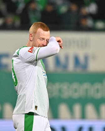 20 02 2026 Soccer Season 2025 2026 2 Soccer Bundesliga 23 Matchday SpVgg Greuther Fürth Kleeblatt SGF DSC Arminia Bielefeld Sportfoto Zink MeZi xmexzix DFL regulations prohibit any use of photographs as image sequences and or quasi video only for editorial use Paul Will 13, SpVgg Greuther Fürth disappointed disappointment
