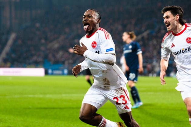 Germany 2 Bundesliga 2025 2026 Matchday 23, VfL Bochum vs 1 FC Nuremberg Friday, 20 02 2026 Vonovia Ruhr Stadion, North Rhine-Westphalia Goal for 0 1 by Mohamed Ali Zoma 1 FC Nuremberg, 23 Cheers Joy Emotions Goal celebration Copyright: xCelinaxLeiersx