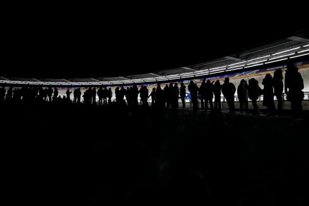 260220 Giada Andreutti and Alessia Gatti of Italy compete in 2-woman bobsleigh heat 1 during day 14 of the 2026 Winter Olympics on February 20, 2026 in Cortina. Photo: Jon Olav Nesvold BILDBYRAN COP 217 JE0126 Olympic Games, Olympische Spiele, Olympia, OS olympics winter olympics os ol olympiska spel vinter-os olympiske leker milano cortina 2026 milan cortina 2026 milano cortina 2026 olympic games milano cortina 2026 winter olympic games milano cortina-os milano cortina-ol vinter-ol 14bbeng bob bobsleigh dam *** 260220 Giada Andreutti and Alessia Gatti of Italy compete in 2 woman bobsleigh heat 1 during day 14 of the 2026 Winter Olympics on February 20, 2026 in Cortina Photo Jon Olav Nesvold BILDBYRAN COP 217 JE0126 olympic games olympics winter olympics os ol olympiska spel vinter os olympiske leker milano cortina 2026 milan cortina 2026 milano cortina 2026 olympic games milano cortina 2026 winter olympic games milano cortina os milano cortina ol vinter ol 14bbeng bob bobsleigh dam  Copyright: JONxOLAVxNESVOLD BB260220JE098