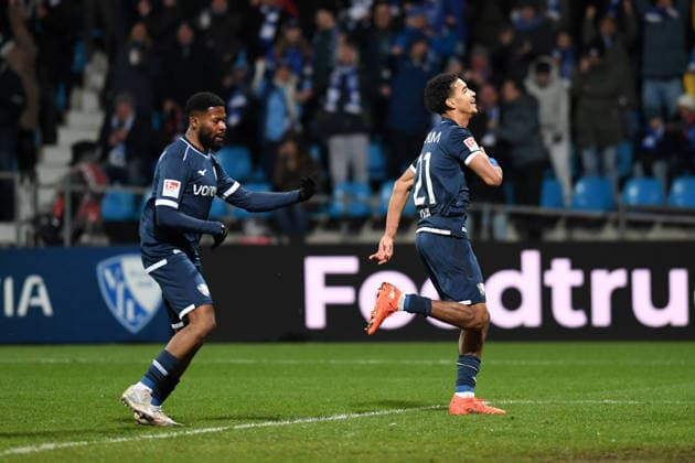 Francis Onyeka VfL Bochum celebrates after scoring his team™s first goal during the 2 Bundesliga match between VfL Bochum and 1 FC Nürnberg at Vonovia Ruhrstadion on February 20, 2026 in Bochum, Germany, Germany Photo by Ralf Treese DeFodi Images Francis Onyeka VfL Bochum celebrates after scoring his team™s first goal during the 2 Bundesliga match between VfL Bochum and 1 FC Nürnberg at Vonovia Ruhrstadion on February 20, 2026 in Bochum, Germany Photo by Ralf Treese DeFodi Images Photo by Ralf Treese DeFodi Images