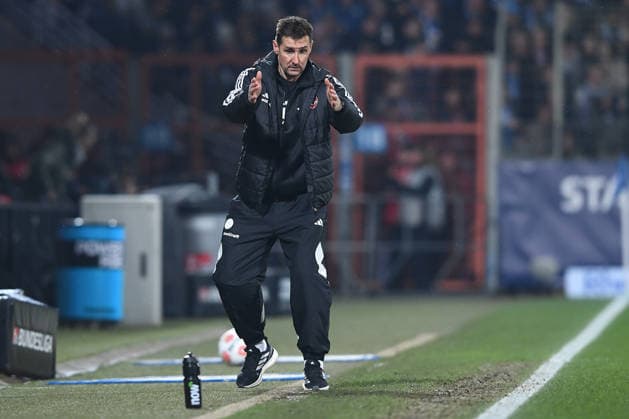 Soccer 2 Bundesliga 23 Matchday VfL Bochum 1 FC Nürnberg on 20 02 2026 at Vonovia Ruhrstadion in Bochum Miroslav Klose Coach Head Coach Nuremberg DFL regulations prohibit any use of photographs as image sequences and or quasi video xRx