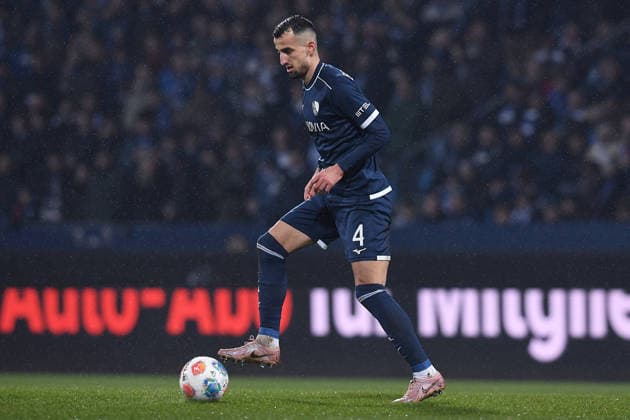 Soccer 2 Bundesliga 23 Matchday VfL Bochum 1 FC Nürnberg on 20 02 2026 at Vonovia Ruhrstadion in Bochum Erhan Masovic Bochum DFL regulations prohibit any use of photographs as image sequences and or quasi video xRx