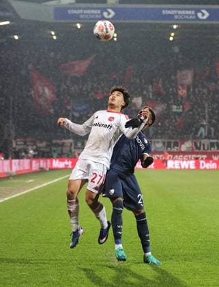 20 02 2026 Soccer Season 2025 2026 2 Soccer Bundesliga 23 Matchday VfL Bochum 1 FC Nürnberg FCN Club Sportfoto Zink DaMa xdaxmax DFL regulations prohibit any use of photographs as image sequences and or quasi video only for editorial use Justin von der Hitz 27, 1 FC Nürnberg FCN Farid Alfa Ruprecht Alfa Ruprecht 29, VfL Bochum