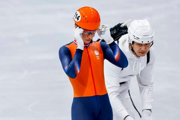 Suzanne Schulting of the Netherlands looks on before Women s 1500m Quarterfinals, Milano Cortina 2026 Winter Olympics: Day 14, Short Track Speed skating, Eisschnelllauf - Milano Cortina 2026 Winter Olympics: Day 14, Milano Speed Skating Stadium, February 20, 2026, Milan, Italy.