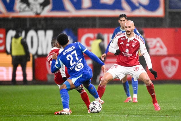 Football, France, Stade Brest - Olympique Marseille