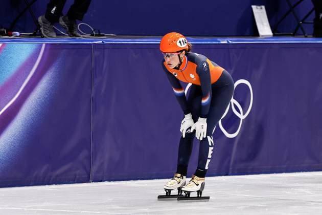 MILAN , 20-02-2026 , Milano Ice Skating Arena , Olympic Winter games, Winterspiele,Spiele, Summer games 2026 - Short Track 20-02 Women 1500m Quarterfinals , Picture shows Suzanne Schulting Olympic Winter Games 2026 - Short Track 20-02  x201765541x Copyright: