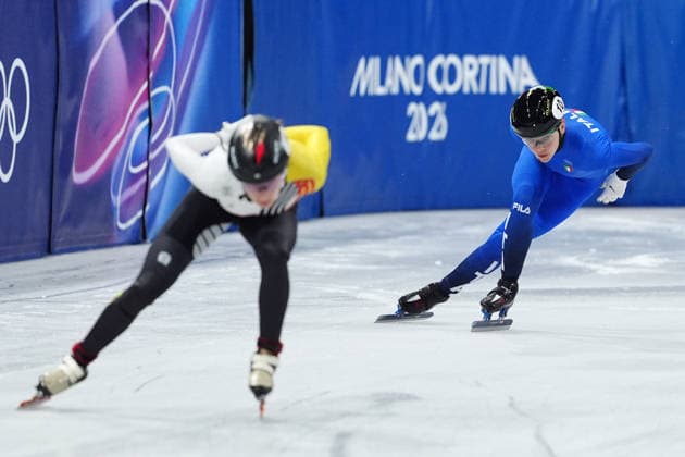 Italy s Arianna Fontana during the Short Track Speed skating, Eisschnelllauf Women s 1500m at the Milano Cortina 2026 Winter Olympics, in Milan (Italy) February 20, 2026 (Photo Claudio Furlan LaPresse)  Copyright: xClaudioxFurlan LaPressex