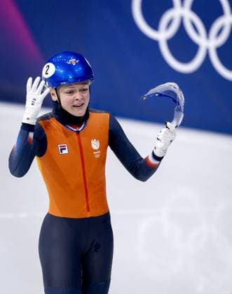 MILAN - Xandra Velzeboer during the 1500-meter short track Speed skating, Eisschnelllauf semifinals at the Milan Ice Skating Arena at the Milan Winter Olympics. SEM VAN DER WAL ANP xVIxANPxSportx xxANPxIVx 551314192 originalFilename: 551314192.jpg